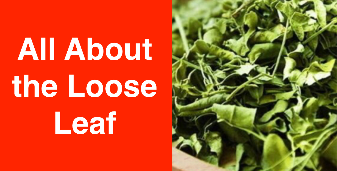 All About the Moringa Loose Leaf