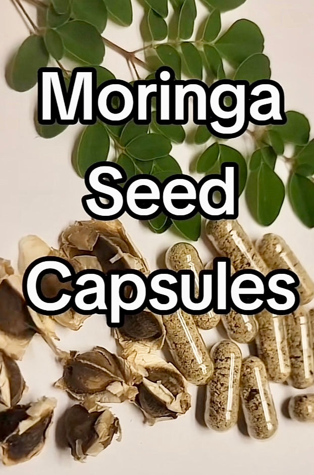 Moringa Whole Seed Powder Supplements | Vegan Non-GMO