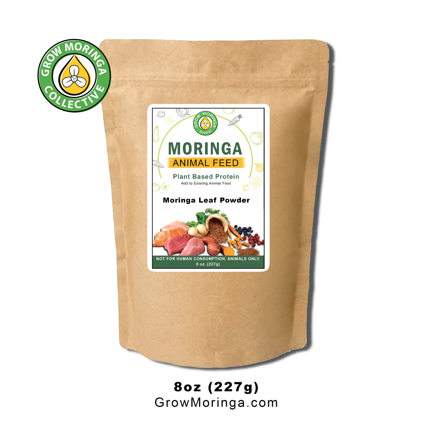 Moringa Animal Feed Powder