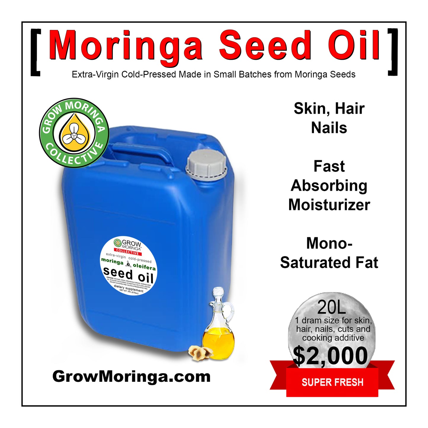 Moringa Seed Oil