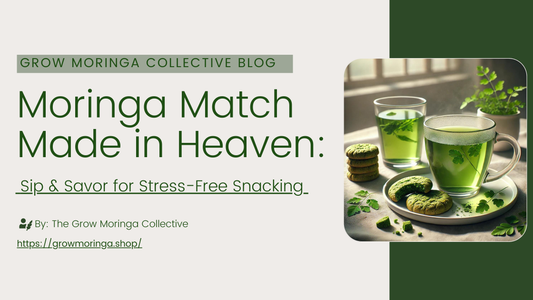 Moringa Match Made in Heaven: Sip & Savor for Stress-Free Snacking