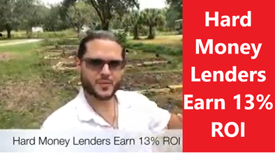 Hard Money Lenders Earn 13% ROI