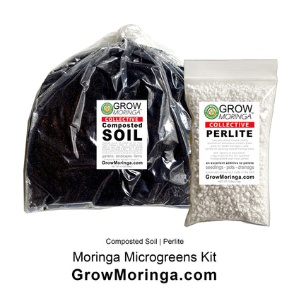 Moringa Microgreens Kit | Indoor DIY Sprouting Dome