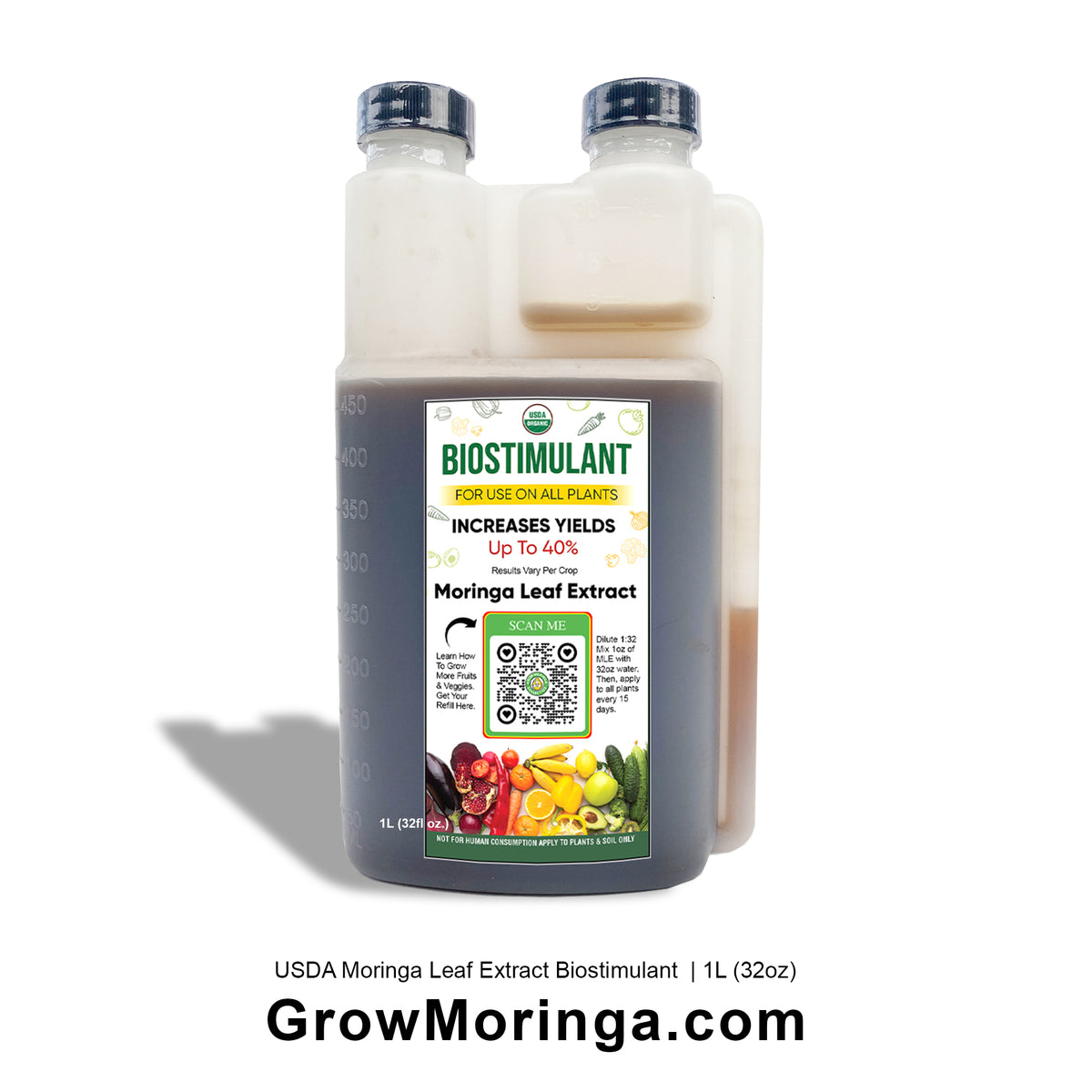 Moringa Leaf Extract | Biostimulant Concentrate