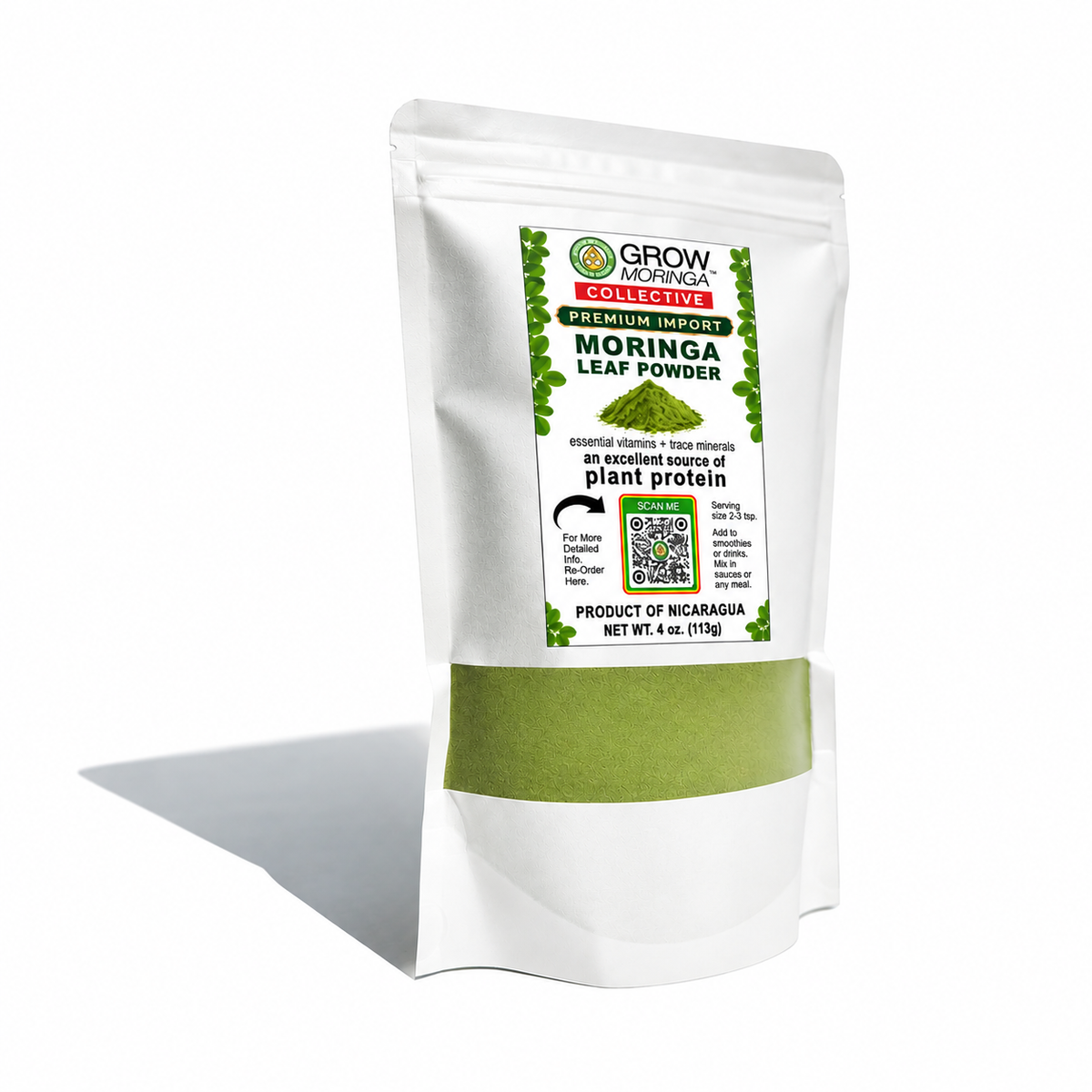 Premium Imported Moringa Leaf Powder | Herbal Supplement