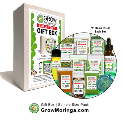 Moringa Gift Box | Superfood Variety Pack | Sample Sizes