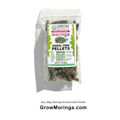 Moringa Animal Feed Pellets | USDA Certified Supplement | Nutritional Boost