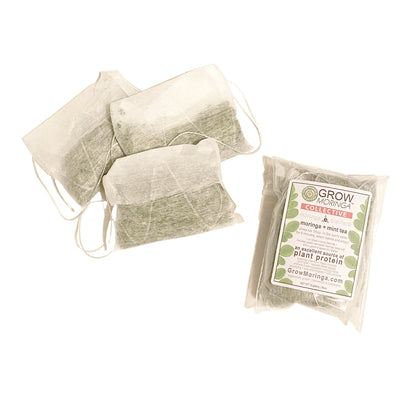 Moringa + Mint Tea Box | Deluxe