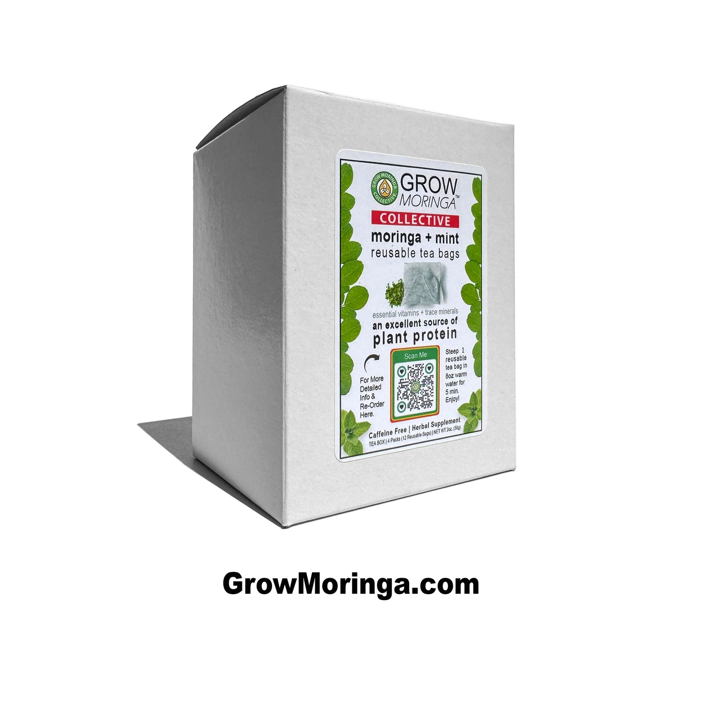 Moringa + Mint Tea Box | Deluxe