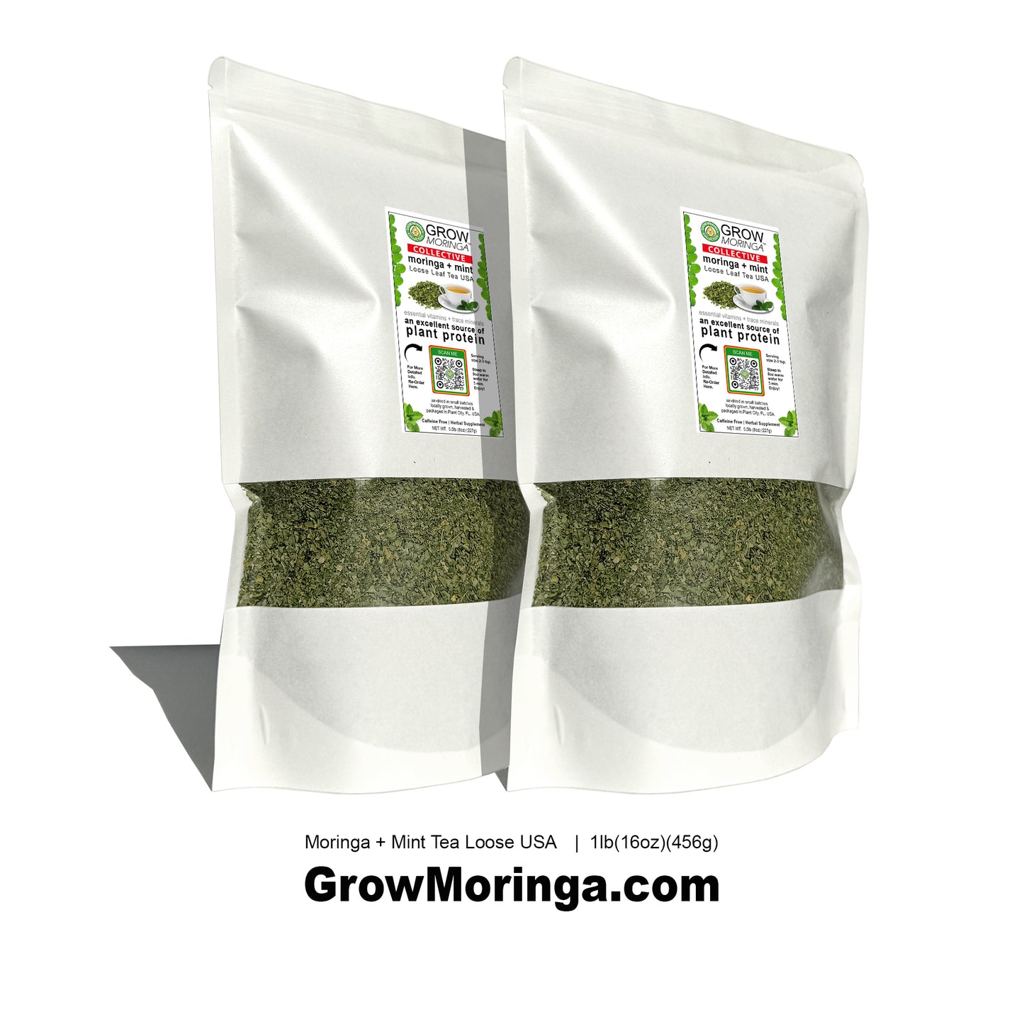 Moringa + Mint Tea Loose USA