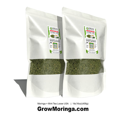 Moringa + Mint Tea Loose USA