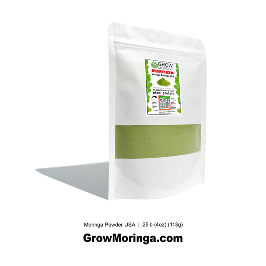 USA Moringa Powder | Superfood Herbal Supplement | Vegan Plant Protein